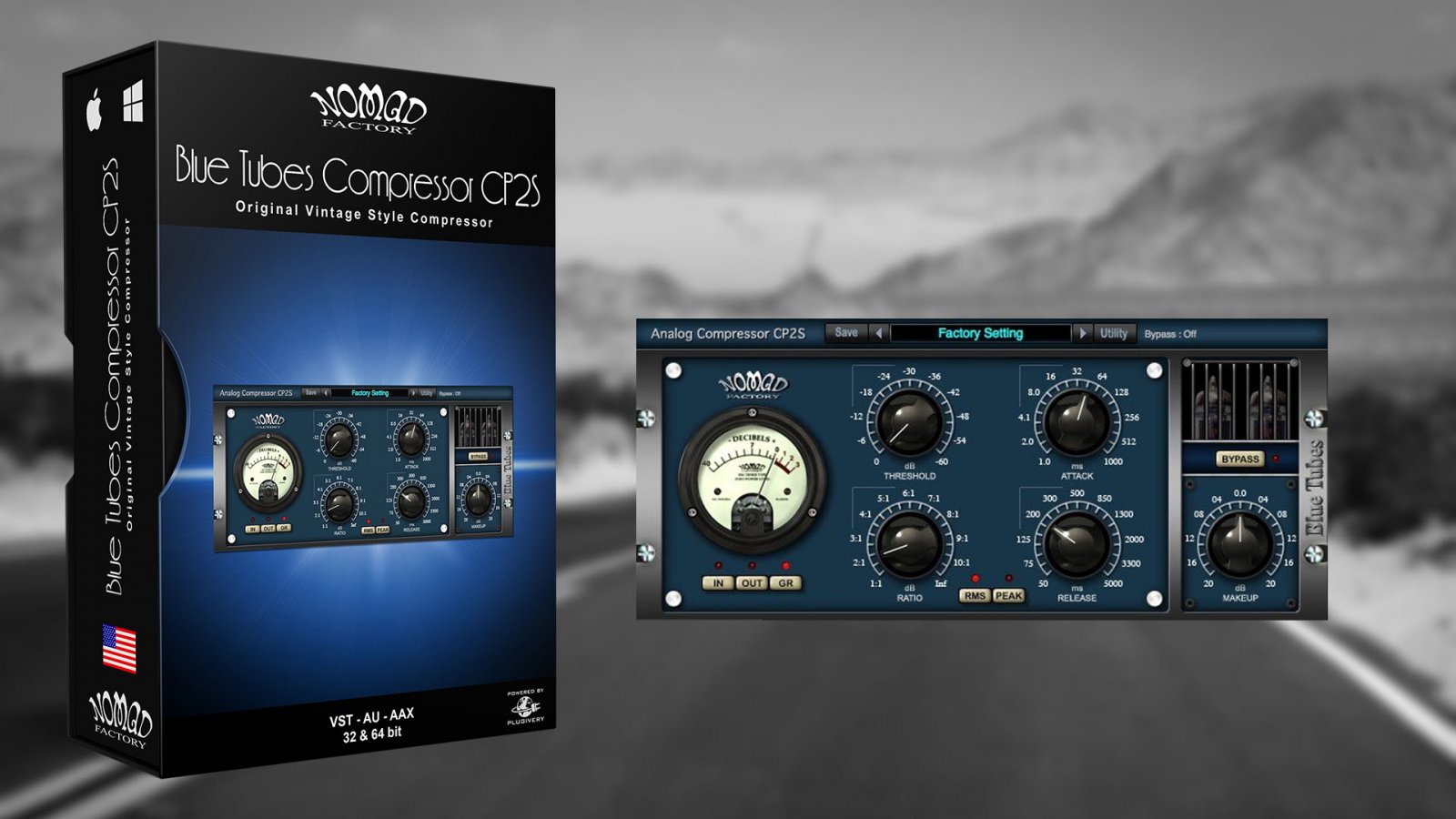 Blue Tubes Compressor CP2S